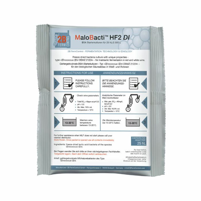 MaloBacti HF2 Direct Inoculation