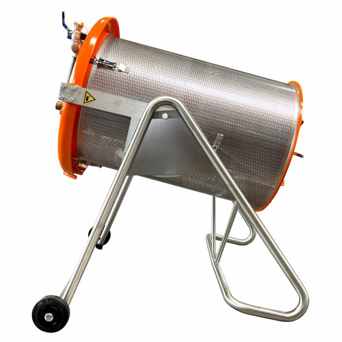 Hydropress 180L – Orange Aluminium Cast - Image 2